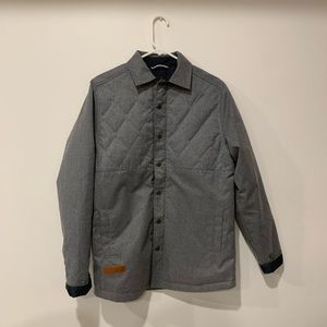 Kavu Gray Button-Up Jacket Size XS